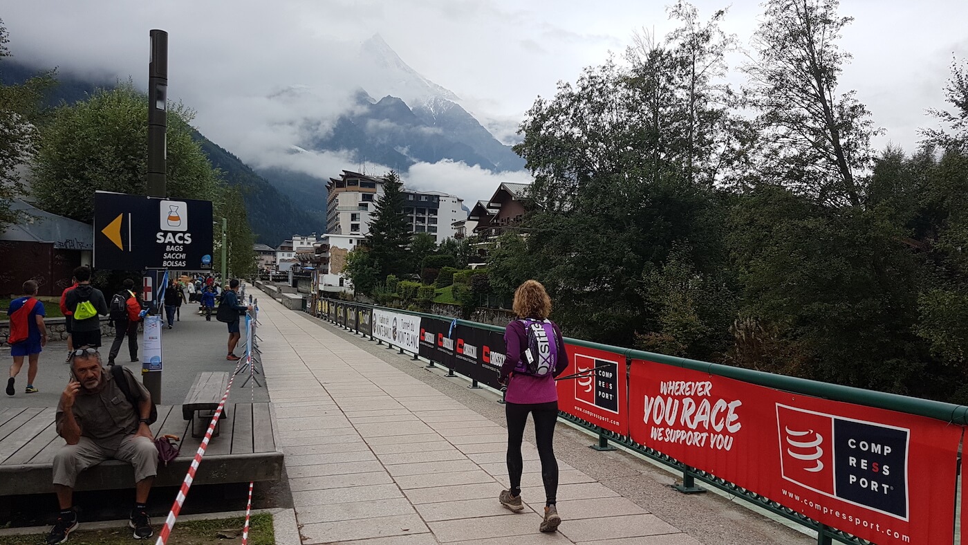 Arrivée UTMB
